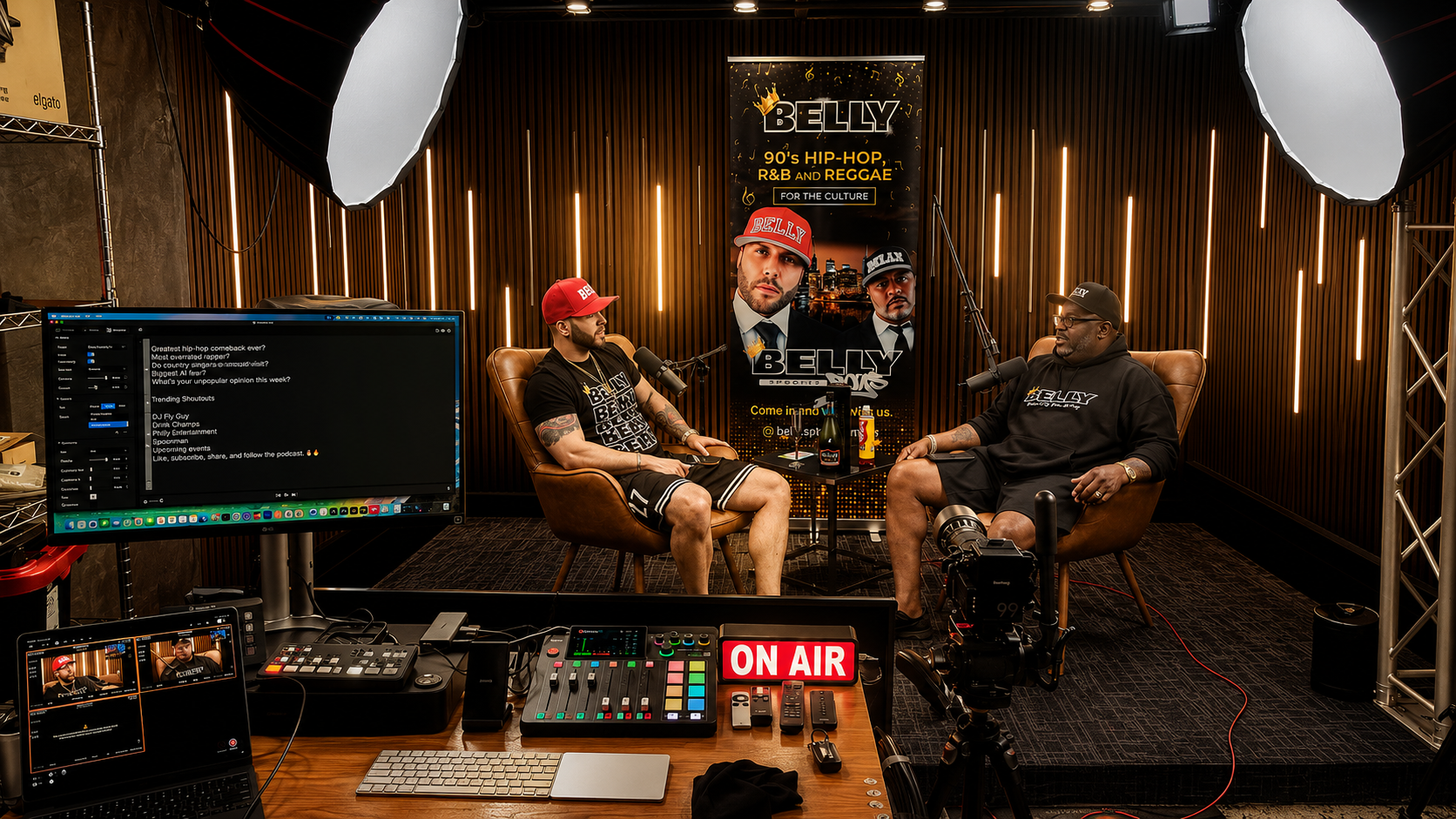 Live on air